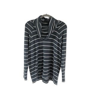 LOFT Lou & Grey, Women’s Medium, Cowl Neck, Gray/Blue Color